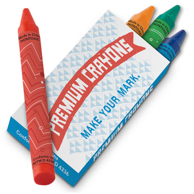 C3 Signature - Premium 4-count Crayons